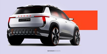 Skoda Epiq Concept, 2024 – Design Sketch