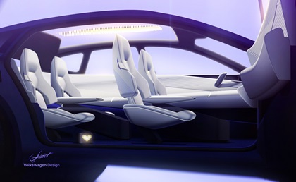 Volkswagen ID. Code Concept, 2024 – Design Sketch – Interior