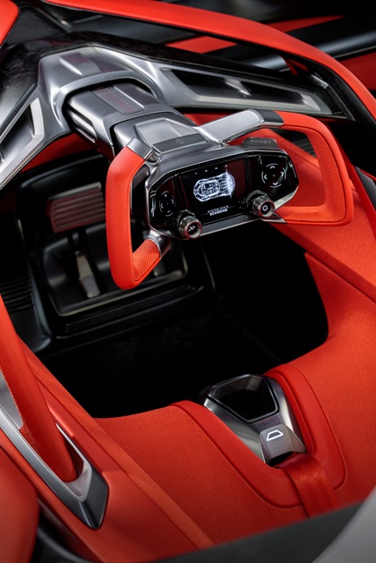 Chevrolet Corvette CX Concept, 2025 – Interior