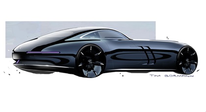 Mercedes-Benz Vision Iconic Concept, 2025 – Design Sketch