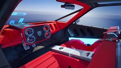 Peugeot Polygon Concept, 2025 – Interior