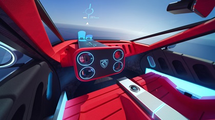 Peugeot Polygon Concept, 2025 – Interior