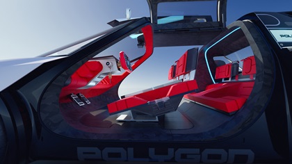 Peugeot Polygon Concept, 2025 – Interior