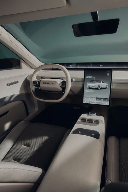 Skoda Vision O Concept, 2025 – Interior