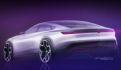 Volkswagen ID. AURA Concept, 2025 – Design Sketch