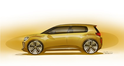 Volkswagen ID. EVERY1 Concept, 2025 – Design Sketch