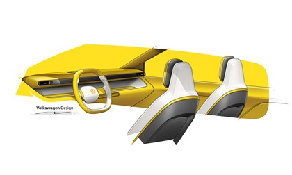 Volkswagen ID. EVERY1 Concept, 2025 – Design Sketch – Interior