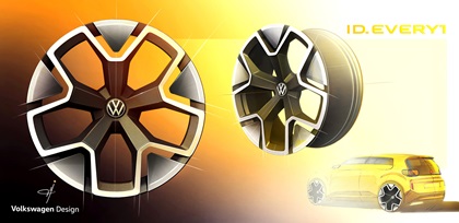 Volkswagen ID. EVERY1 Concept, 2025 – Design Sketch