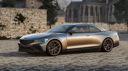 Genesis X Gran Convertible Liquid Titanium Concept, 2026