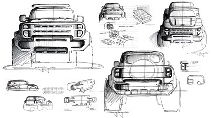 Hyundai Boulder Concept, 2026 – Design Sketch