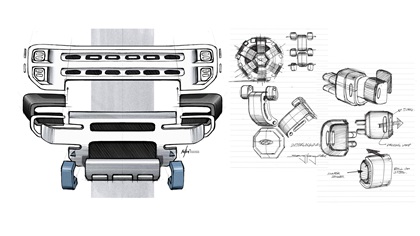 Hyundai Boulder Concept, 2026 – Design Sketch