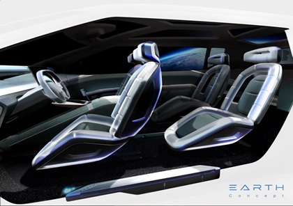 Hyundai Earth Concept, 2026 – Design Sketch – Interior