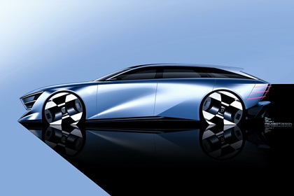 Peugeot Concept 6, 2026 – Design Sketch by Emanuele Tomassorri