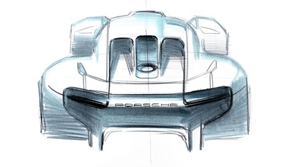 Porsche Mission S, Vision Model, 2026 – Design Sketch