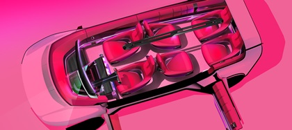 Renault E-Space Concept, 2026 – Design Sketch – Interior