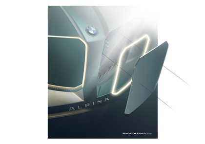 Vision BMW Alpina Concept, 2026 – Design Sketch