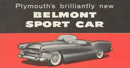 Plymouth Belmont, 1954 - Brochure