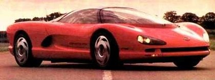 Chevy built three versions of the 1986 Corvette Indy concept car, one static example strictly for show, and two running prototypes. 