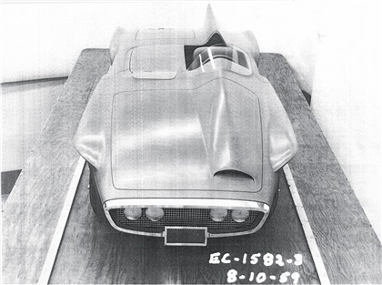 Plymouth XNR (Ghia) - Clay Model, 1959