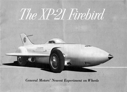 GM XP-21 Firebird, 1954 - Brochure