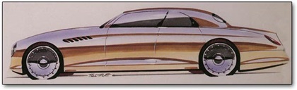 Chrysler Phaeton, 1997 - Design sketch