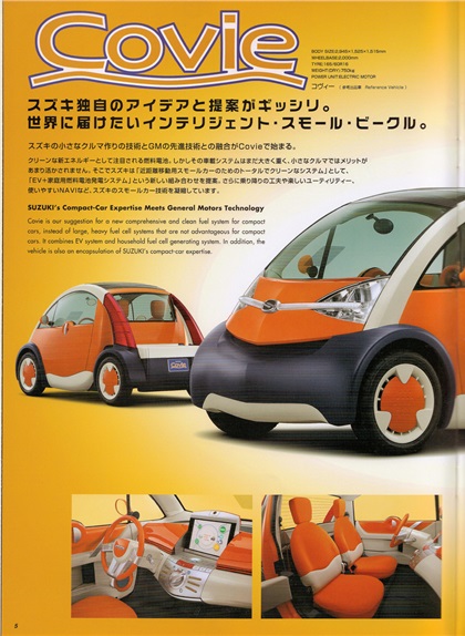 Suzuki Covie Concept, 2001