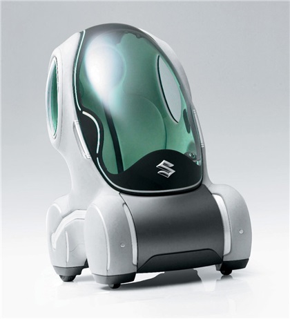 Suzuki Pixy, 2007 - ЛОБОВОЕ СТЕКЛО Pixy способно превратиться в цветной дисплей