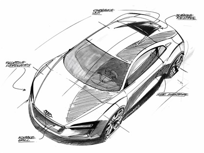 Audi e-tron concept, 2009