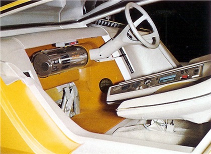 Toyota EX-7 Concept, 1970 - Interior