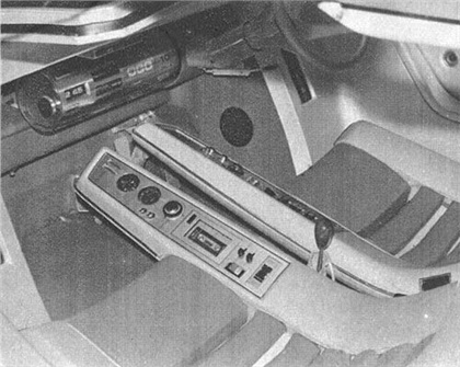Toyota EX-7 Concept, 1970 - Interior