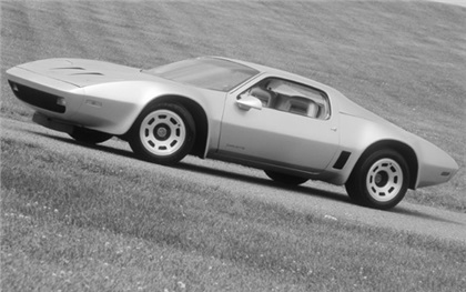 Chevrolet Corvette XP-895, all-aluminum body by Reynolds Metal Company, 1973