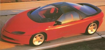 Glass and ceaseless curves dominated the Cailfornia IROC Camaro.