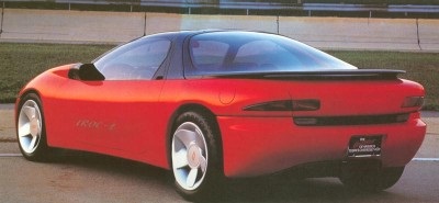 The 1989 Chevrolet California IROC Camaro concept car helped continue the tradition of Camaros as a highly sought after car for collectors and enthusiasts alike.