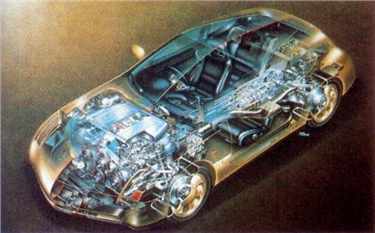 Toyota 4500GT, 1989 - Cutaway