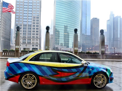 Audi RS4 artcar by Romero Britto (2007)