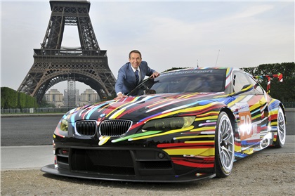 BMW M3 GT2 Art Car (2010): Jeff Koons