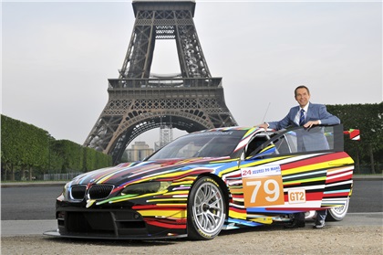 BMW M3 GT2 Art Car (2010): Jeff Koons