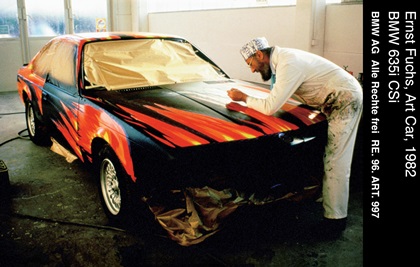 BMW 635 CSi Art Car # 5 (1982): Ernst Fuchs