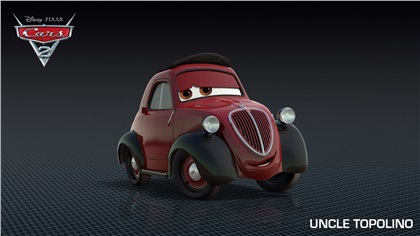 Cars 2 Characters: Uncle Topolino