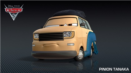 Cars 2 Characters: Pinion Tanaka
