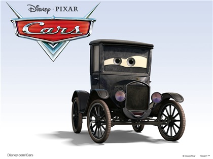 Disney/Pixar Cars Characters: Lizzie (1923 Ford Model T coupe)