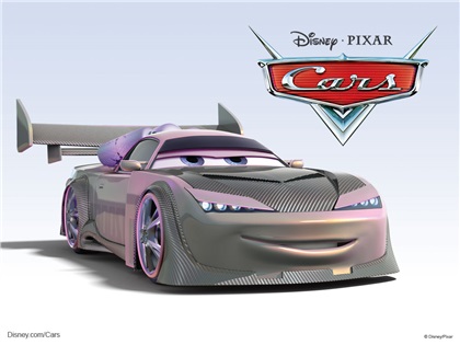 Disney/Pixar Cars Characters: Boost (1994 Mitsubishi Eclipse)