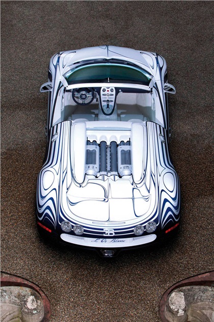 Bugatti Veyron L'Or Blanc (2011): «фарфоровый» суперкар