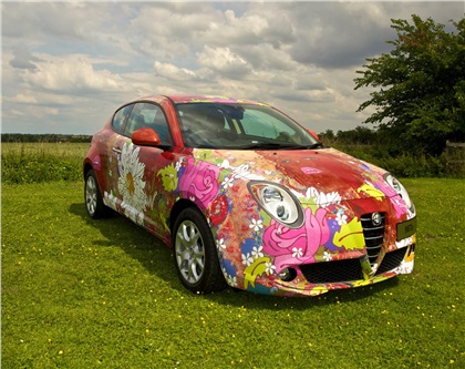 Alfa Romeo MiTo Art Car by Louise Dear (2011): Because I Can