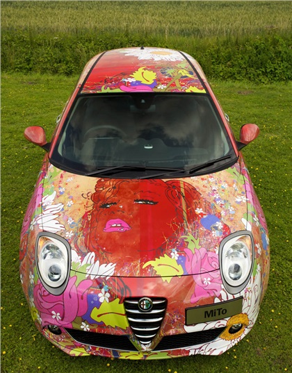 Alfa Romeo MiTo Art Car by Louise Dear (2011): Because I Can