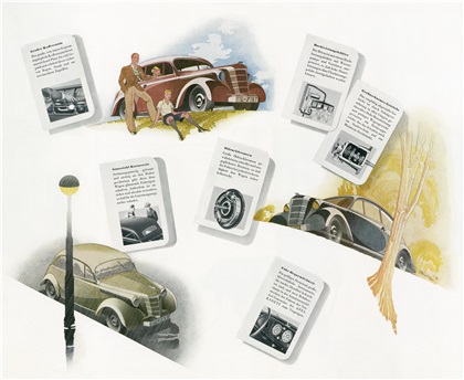 Opel Ad (1938): Graphic by Bernd Reuters
