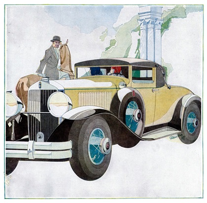 Graham-Paige (1929): Advertising Art by Bernd Reuters