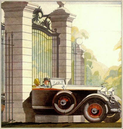 Lincoln (1930): Advertising Art by Bernd Reuters