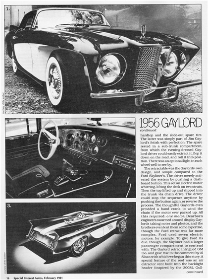 Special Interest Autos, February 1981