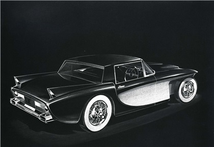 Gaylord Gladiator (1955) - Design Proposal by Brooks Stevens